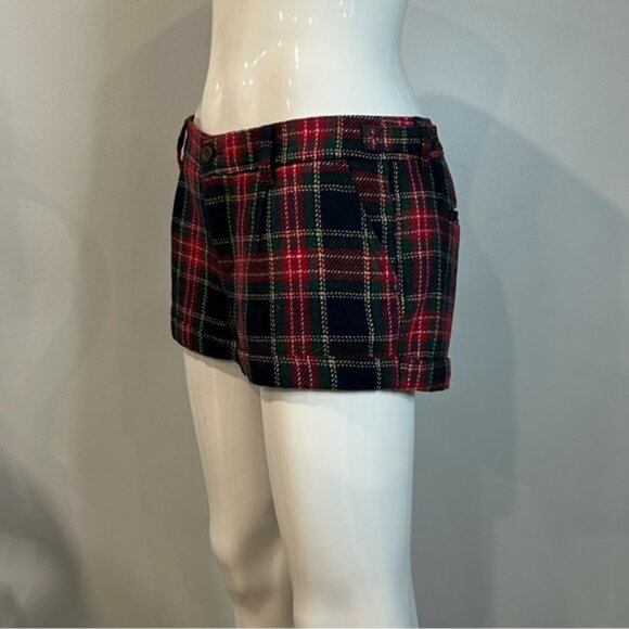 Abercrombie Fitch Tartan Trouser Shorts - Picture 4 of 11